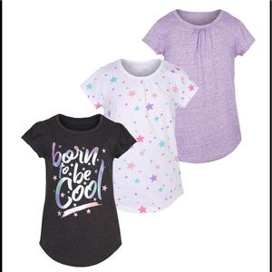 Girls Vigoss 3 pack L Shirts